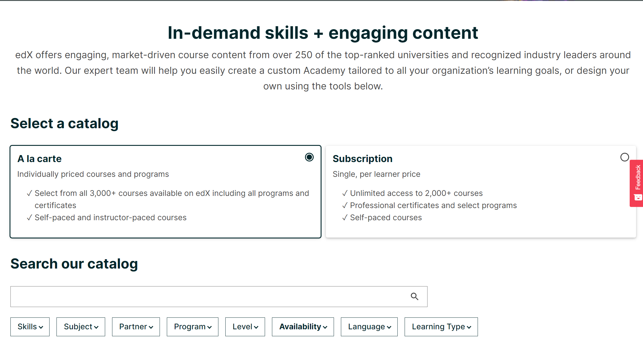 How do I know which courses are available for enrollment?